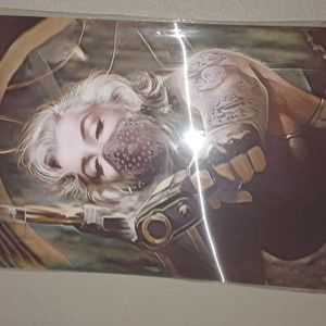 3-D Marilyn Monroe Poster